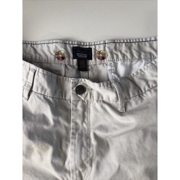 GapKhakis Mens Chino Beige Pants Size 36 With Colorful Buttons - Picture 12 of 16